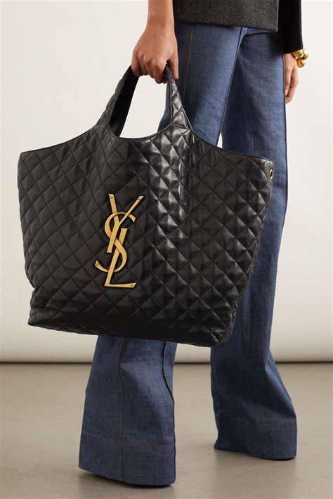 ysl big quilted bag|saint laurent quilted shoulder bag.